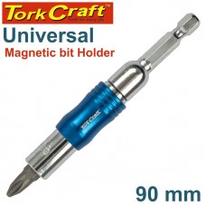 MAGNETIC BIT HOLDER 90MM UNIVERSAL CARDED 1/4' HEX